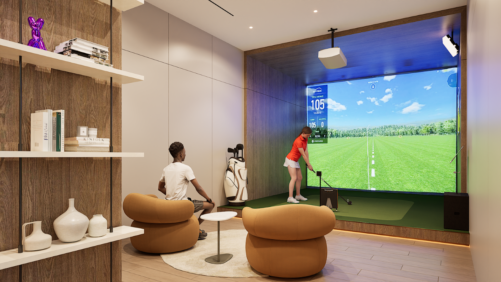 13. GOLF SIMULATOR